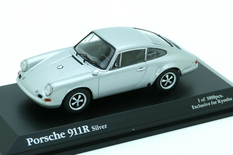 京商 1/43 ポルシェ 911R 911 R 1967 シルバー Kyosho 1:43 Porsche 911R 911 R 1967 silver 12,264円