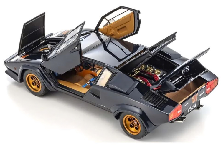 京商 18 ランボルギーニ 1:18 Lamborghini WALTER COUNTACH DARK