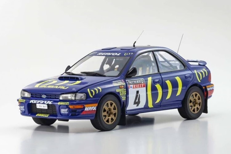 ENGUP 1/18 スバル インプレッサ WRX ワゴン 1994 イエロー 1994 Subaru Impreza Wrx GF8 Repsol 555 Sport Wagon 1:18