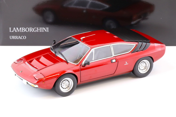 京商 1/18 ランボルギーニ ウラッコ レッドメタリックKYOSHO 1:18 LAMBORGHINI Urraco red metallic｜Reowide モデルカー カタログ SHOP