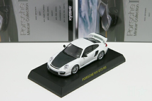 楽天市場】＜中古品＞京商 1/64 ポルシェ 911 RS 964 ホワイト
