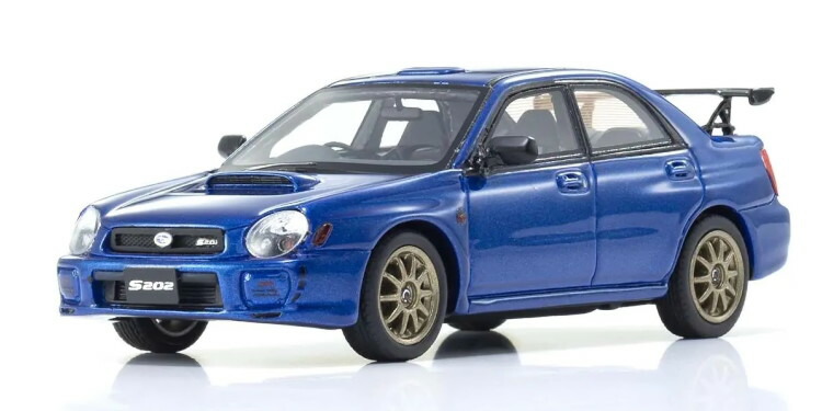 楽天市場】京商 1/43 スバル インプレッサ S203 ブルー
