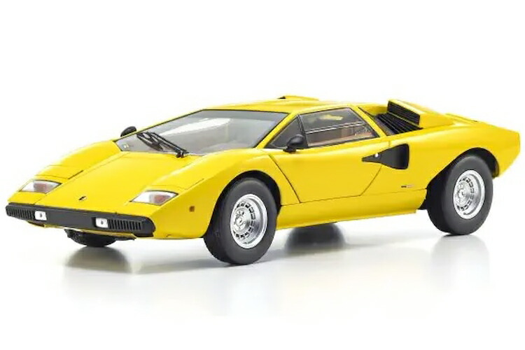 楽天市場】1/18 京商 ランボルギーニ カウンタック LP400 黒