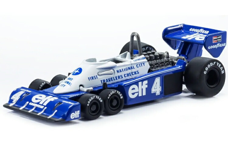 京商 1/64 ティレル P34 #4 1977 ロニー ピーターソン KYOSHO 1:64 Tyrrell P34 N4 1977 Ronnie Peterson