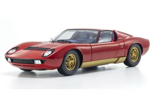 京商 1/12 ランボルギーニ ミウラ P400 1968 レッド ゴールドKYOSHO 1:12 Lamborghini Miura P400 1968 red gold|Reowide モデルカー カタログ SHOP