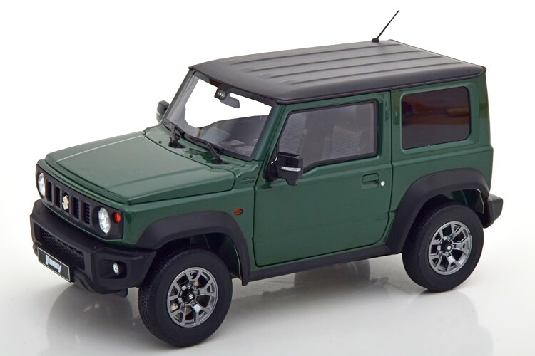 LCD Models 1/18 スズキ ジムニー シエラ 2018 ダークグリーン ブラック LCD Models 1:18 Suzuki Jimny Sierra 2018 darkgreen black