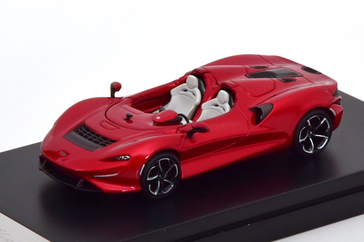 LCD Models 1/64 マクラーレン エルバ レッドメタリック LCD MODELS 1:64 McLaren Elva redmetallic