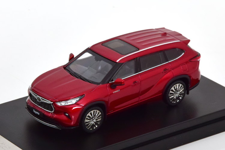LCD Models 1/64 トヨタ ハイランダー レッドメタリック LCD MODELS 1:64 Toyota Highlander redmetallic 7,154円