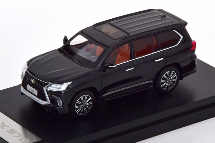 LCD Models 1/64 レクサス LX570 ブラック LCD MODELS 1:64 Lexus LX570 black