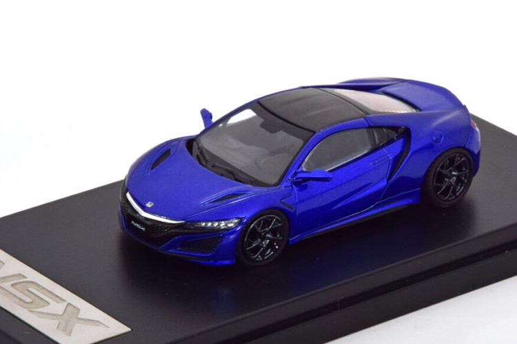 LCD-MODEL 1/64 ホンダ NSX 2017 ブルー LCD-MODEL 1:64 HONDA NSX 2017 BLUE