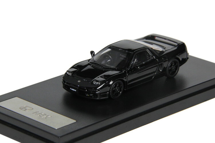 ミニカー NSX  2017 HONDA HONDA NSX 2017 ブルー LCD 1/64 ミニカー : バスクホビー