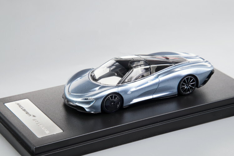 LCD Models 1/64 マクラーレン スピードテール ブルー LCD MODELS 1:64 McLaren Speedtail Blue