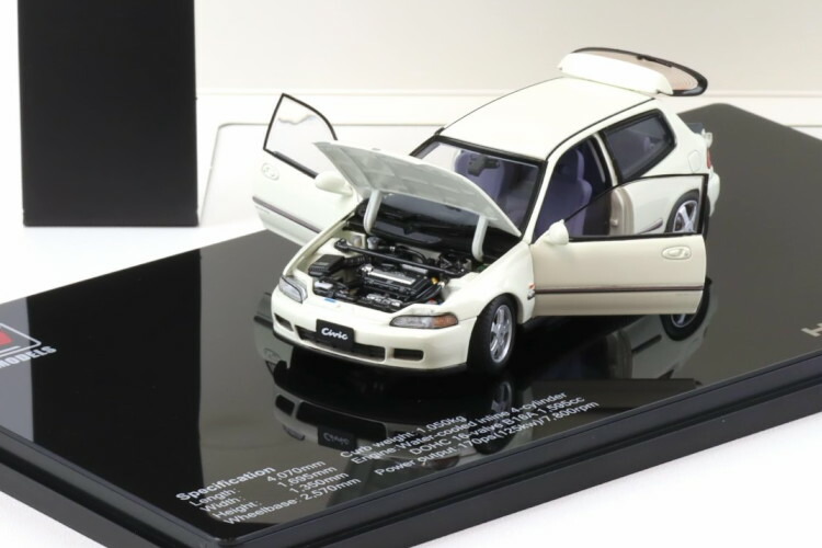 楽天市場】MARK43 1/43 ホンダ シビック EF9 SiR 2 ブラック