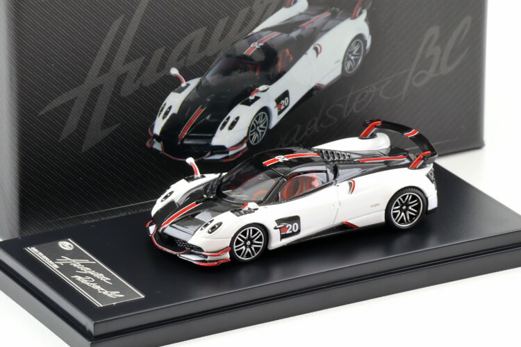 LCD 1/64 パガーニ Pagani Huayra R ウアイラ White LCD 1/64 パガーニ
