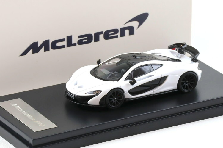 LCDモデル 1/64 マクラーレン P1 クーペ ホワイト カーボン LCD MODELS 1:64 McLaren P1 Coupe white Carbon