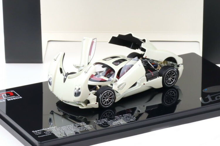 楽天市場】BBR 1/43 パガーニ ウトピア グレー リナシメント 完成品