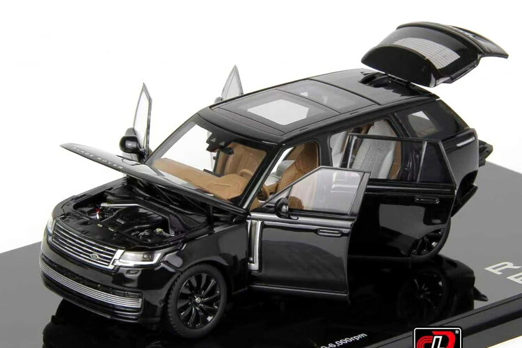 LCDモデルズ 1/43 ランドローバー レンジローバー SV セレニティ ブラック 開閉LCD Models 1:43 Land Rover Range Rover SV SERENITY Black|Reowide モデルカー カタログ SHOP