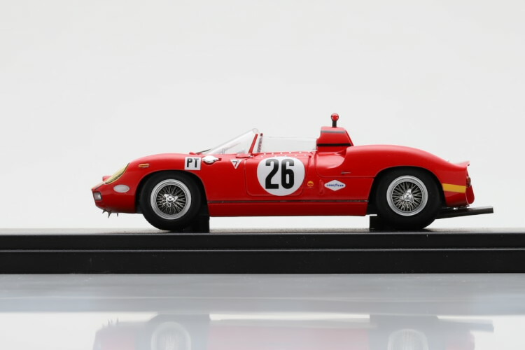 ルックスマート 1/43 フェラーリ 330P 蜘蛛 #26 セブ輪っか12第四次元スピード競技 1965Looksmart 1:43 FERRARI 330P SPIDER N 26 12h SEBRING 1965 B.GROSSMAN S.HUDSON