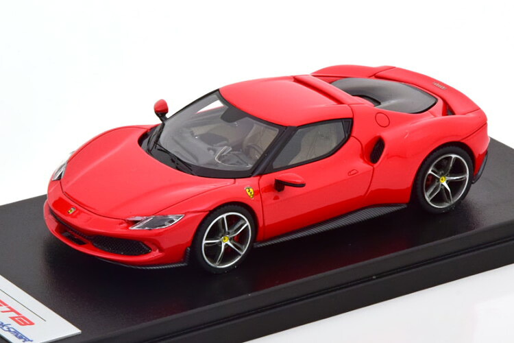 ルックスマート 1/43 フェラーリ 296 GTB 2022 ともし火赤いことLooksmart 1:43 Ferrari 296 GTB 2022 lightred
