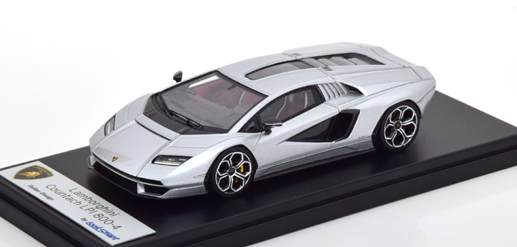 ルックスマート 1/43 ランボルギーニ  カウンタック LPI 800-4 2022 しろがね色 LOOKSMART 1:43 LAMBORGHINI  Countach LPI 800-4 2022 silver