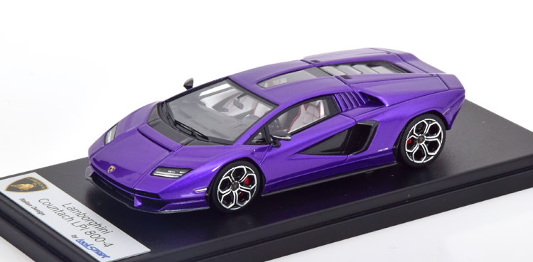 ルックスマート 1/43 ランボルギーニ カウンタック LPI 800-4 アルト パシファエLOOKSMART 1:43 Lamborghini Countach LPI 800-4 Viola Pasifae