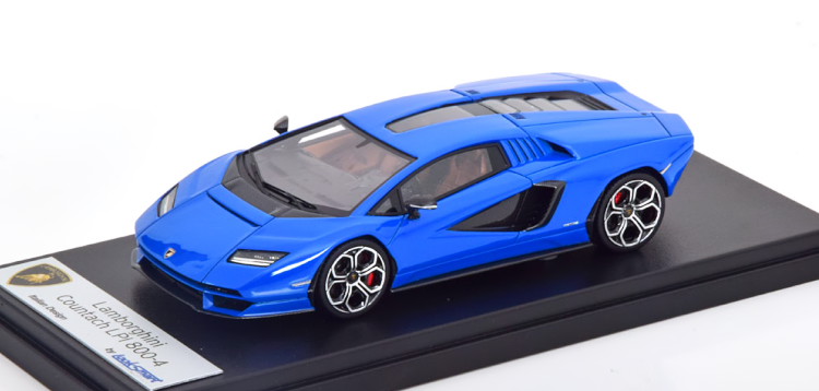 ルックスマート 1/43 ランボルギーニ カウンタック LPI 800-4 青みLOOKSMART 1:43 Lamborghini Countach LPI 800-4 blue