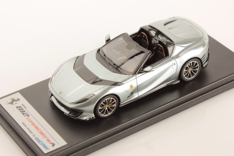 ルックスマート 1/43 フェラーリ 812 コンペティツィオーネ・ア・スパイダー 2022 グリジオコバーン グレーメット Looksmart 1:43 Ferrari 812 COMPETIZIONE A SPIDER 2022 GRIGIO COBURN - GREY MET