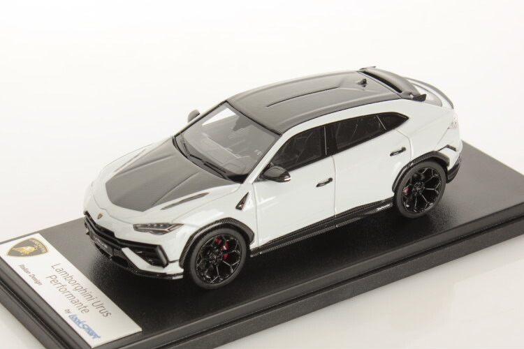 ルックスマート 1/43 ランボルギーニ ウルス・ペルフォルマンテ 2022 BIANCO ICARUS ホワイトカーボン LOOKSMART 1:43 LAMBORGHINI URUS PERFORMANTE 2022 BIANCO ICARUS - WHITE CARBON