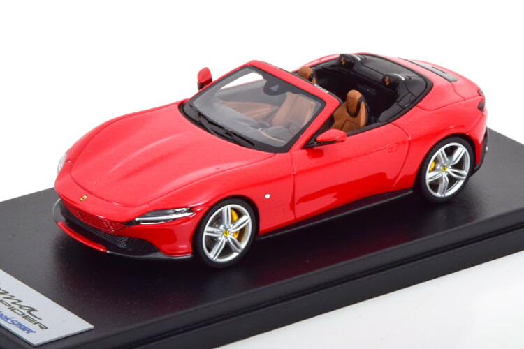 新品 1/43 Ferrari Roma Spider ローマ スパイダー 赤 BBRC282I Ferrari Roma Spider Rosso Magma Limited 36pcs