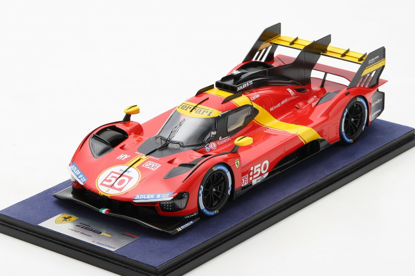 LOOKSMART 1/43 - FERRARI 499P HYPERCAR - LE MANS 2024
