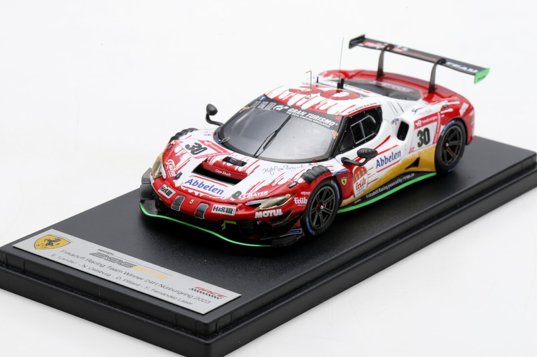 [新品]FERRARI 296 GT3 スカイテンペスタ #93 スパ24h Ferrari 296 GT3 n°93 24h Spa 2024 Sky Tempesta Racing 1/43