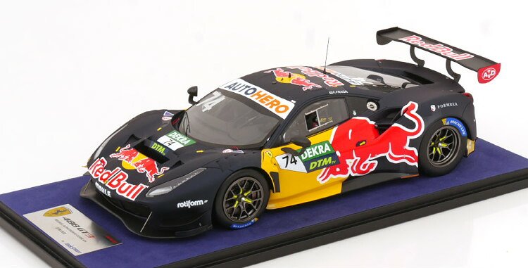 ルックスマート 1/18 フェラーリ 488 GT3 EVO #74 DTM ドイツツーリングカー選手権 2022 レッドブル Fraga ショーケース付き Looksmart 1:18 Ferrari 488 GT3 EVO No74 DTM 2022 Red Bull Fraga with ShowCase 45,370円