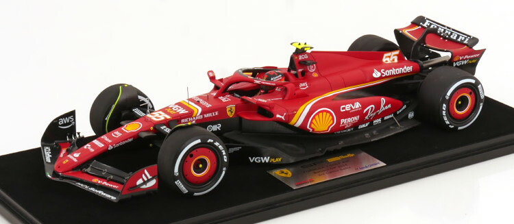 楽天市場】ルックスマート 1/18 フェラーリ SF-24 優勝 モナコ