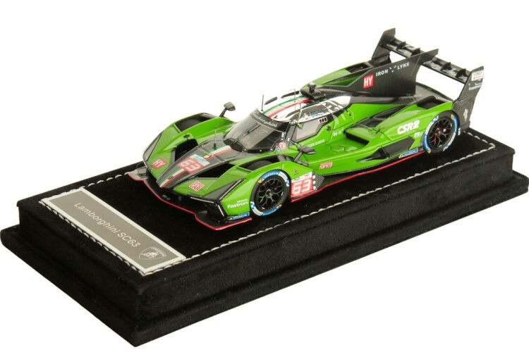 ランボルギーニ特注 ルックスマート 1/43 ランボルギーニ SC63 #63 ランボルギーニ スクアドラ コルセ ル・マン24時間 Looksmart 1:43 LAMBORGHINI SC63 #63 Lamborghini Squadra Corse Le Mans 24