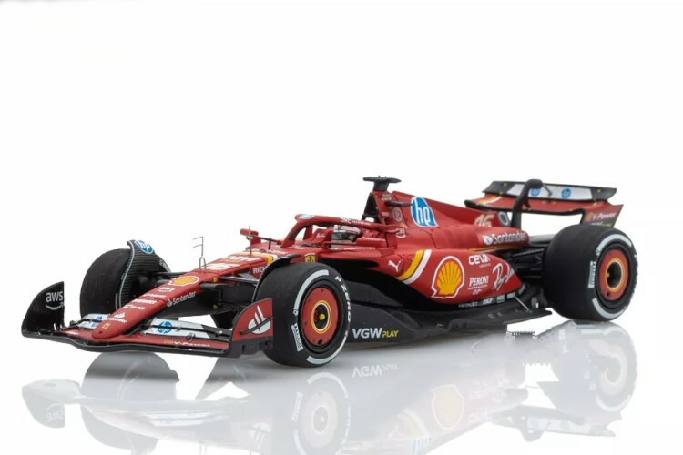 ルックスマート1/43 フェラーリ SF23 ルクレール2023 モナコ6位 Scuderia Ferrari SF-23 Charles Leclerc 6th Monaco GP 1:43