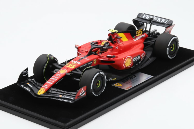 楽天市場】ルックスマート 1/18 フェラーリ F1-75 #55 4th