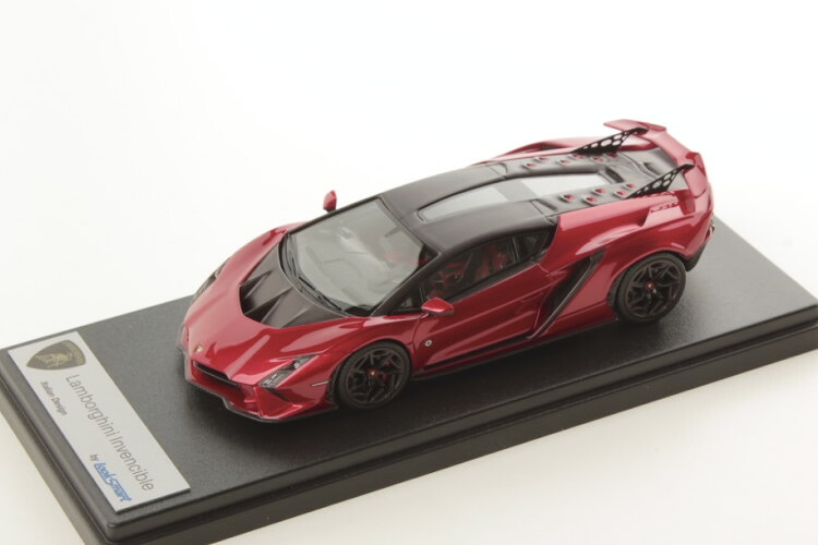 ルックスマート 1/43 ランボルギーニ インヴェンシブレ 2023 ロッソ エフェスト 赤いことLookSmart 1:43 Lamborghini Invencible 2023 Rosso Efesto red