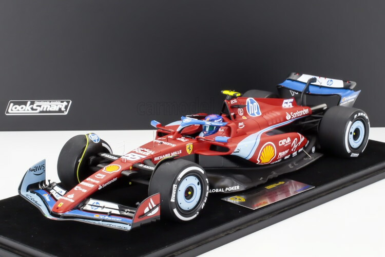 楽天市場】ルックスマート 1/18 フェラーリ F1-75 #55 4th