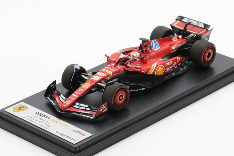 1/43 フェラーリ　SF-23 ラスベガス　ルクレール　ルックスマート ルックスマート 1/43 フェラーリ SF-24 マイアミGP 2024 C