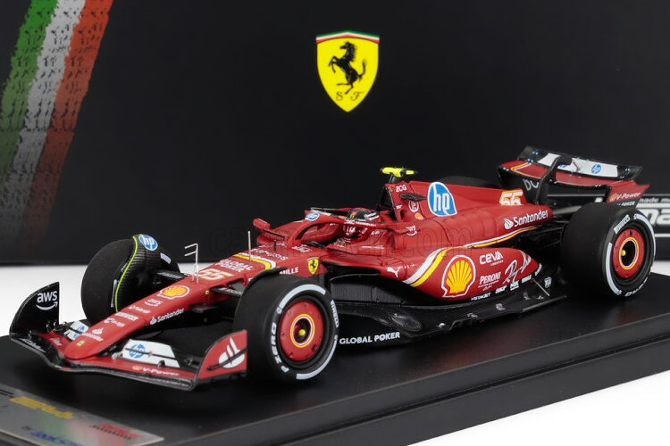 ルックスマート 1/43 フェラーリ F1 空想科学小説-24 スクーデリア フェラーリ #55 2位 オースティン USA グランプリ 2024 カルロス サインツLooksmart 1:43 FERRARI F1 空想科学小説-24 TEAM SCUDERIA FERRARI N55 2nd AUSTIN USA GP 2024 CARLOS SAINZ
