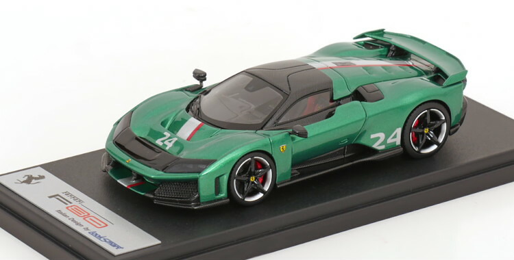 ルックスマート 1/43 フェラーリ F80 2024 グリーンメタリック シルバー レッド Looksmart 1:43 Ferrari F80 2024 greenmetallic silver red