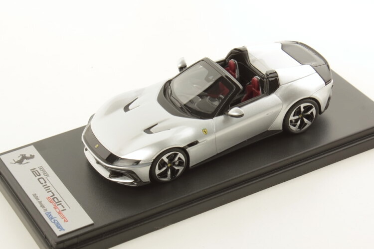 ルックスマート 1/43 フェラーリ 12チリンドリ スパイダー 2024 シルバー Looksmart 1:43 Ferrari 12 Cilindri Spider 2024 silver