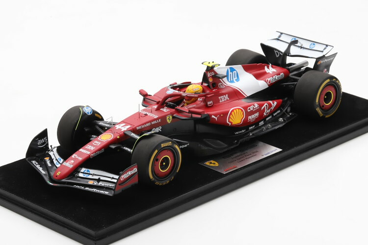 ルックスマート 1/18 フェラーリ F1 SF-25 スクーデリア フェラーリ HP #44 中国 グランプリ スプリントレース 優勝 2025 ルイス ハミルトン Looksmart 1:18 FERRARI F1 SF-25 TEAM SCUDERIA FERRARI HP N44 WINNER SPRINT RACE CHINA GP 2025|Reowide モデルカー カタログ SHOP