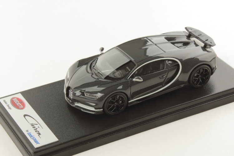 ルックスマート 1/43 ブガッティ シロン スポーツ #16 ウイングアップ 2019 グレーカーボンLooksmart 1:43 BUGATTI CHIRON SPORT N16 WING UP 2019 GREY CARBON|Reowide モデルカー カタログ SHOP