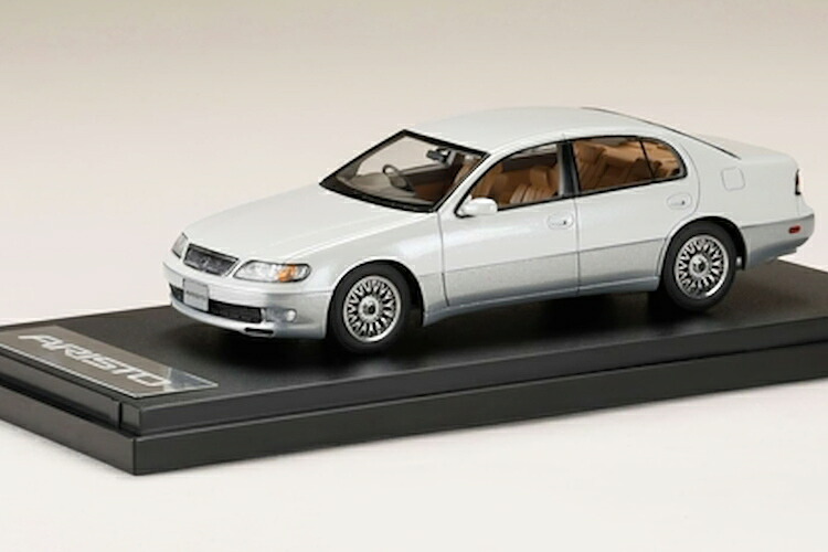 MARK43 1/43 トヨタ アリスト 3.0V JZS147 カスタムバージョン ホワイトパールマイカトーニングG MARK43 1:43 Toyota Aristo 3.0V JZS147 Custom Version White Pearl Mica Toning G