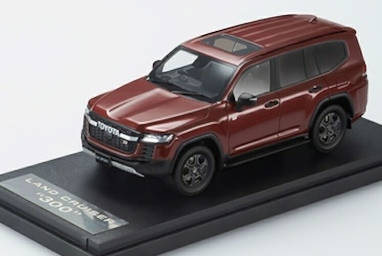 MARK43 1/43 トヨタ ランドクルーザー JA300W GR SPORT ダークレッドマイカメタリックMARK43 1:43 Toyota Land Cruiser JA300W GR SPORT Dark Red Mica Metallic｜Reowide モデルカー カタログ SHOP