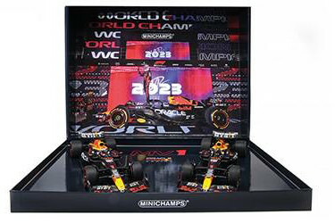 最終値8／15までミニチャンプス 2023 RedBull　ＲＢ19 2台セット 113232901-1.jpg