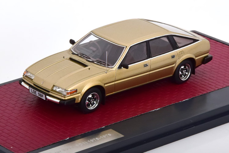 マトリックス 1/43 ローバー 3500 SD1 MK I 1976 ゴールドメタリック 408台限定MATRIX 1:43 ROVER 3500 SD1 MK I 1976 goldmetallic Limited Edition 408 pcs｜Reowide モデルカー カタログ SHOP