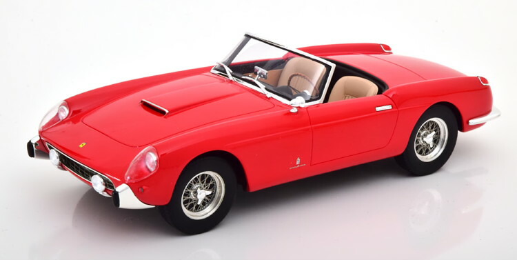 マトリックス 1/18 フェラーリ 250 GT オープンカー 1シリーズ 1957 レッド Matrix 1:18 Ferrari 250 GT Convertible Series 1 1957 red画像