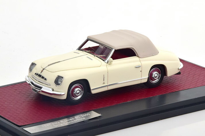 TOP MODEL アルファロメオ 6C2500 ミニカー TOP MODEL アルファロメオ 6C2500 ミニカー